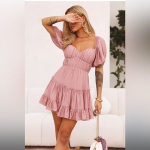 Clara Dress Pink